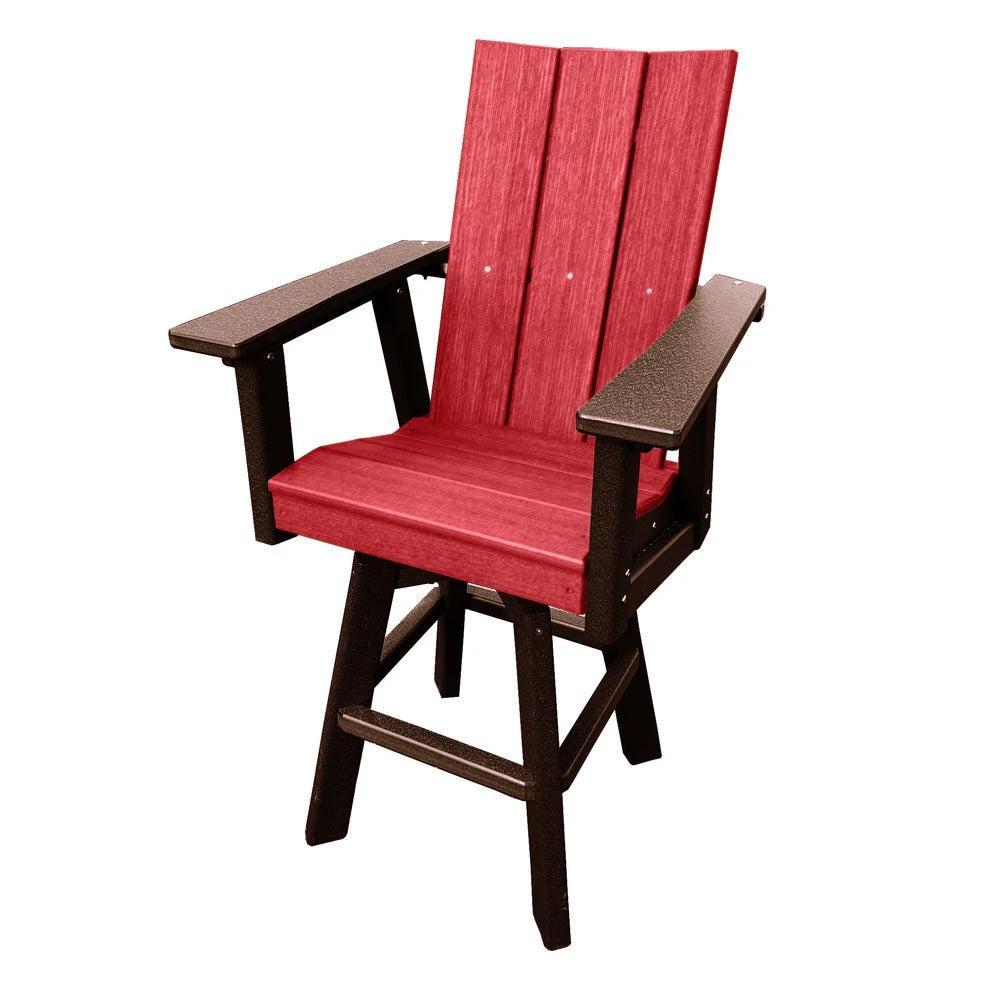 Perfect Choice Furniture Recycled Plastic Stanton Swivel Arm Chair (BAR HEIGHT) - LEAD TIME TO SHIP 5 WEEKS OR LESS
