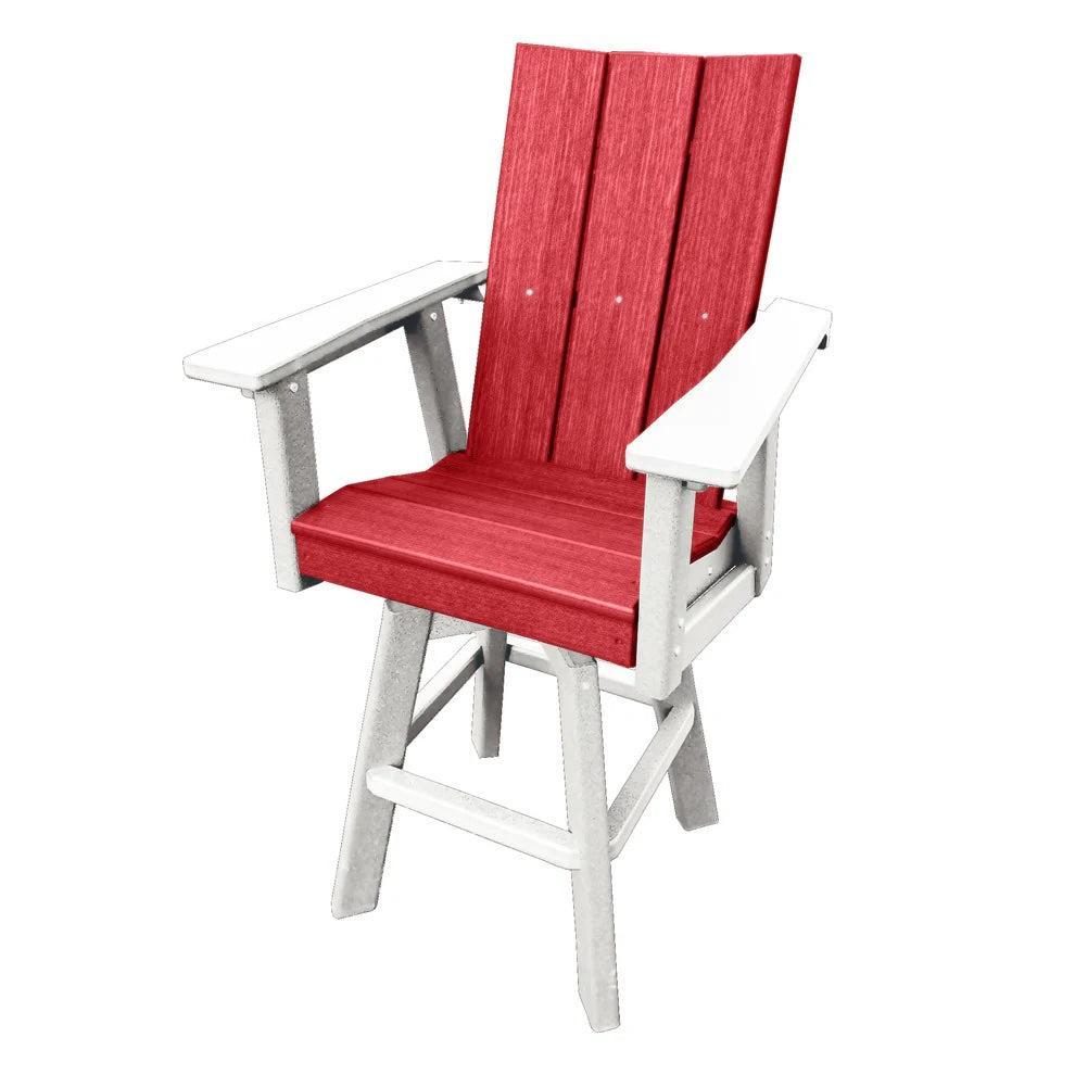 Perfect Choice Furniture Recycled Plastic Stanton Swivel Arm Chair (BAR HEIGHT) - LEAD TIME TO SHIP 5 WEEKS OR LESS