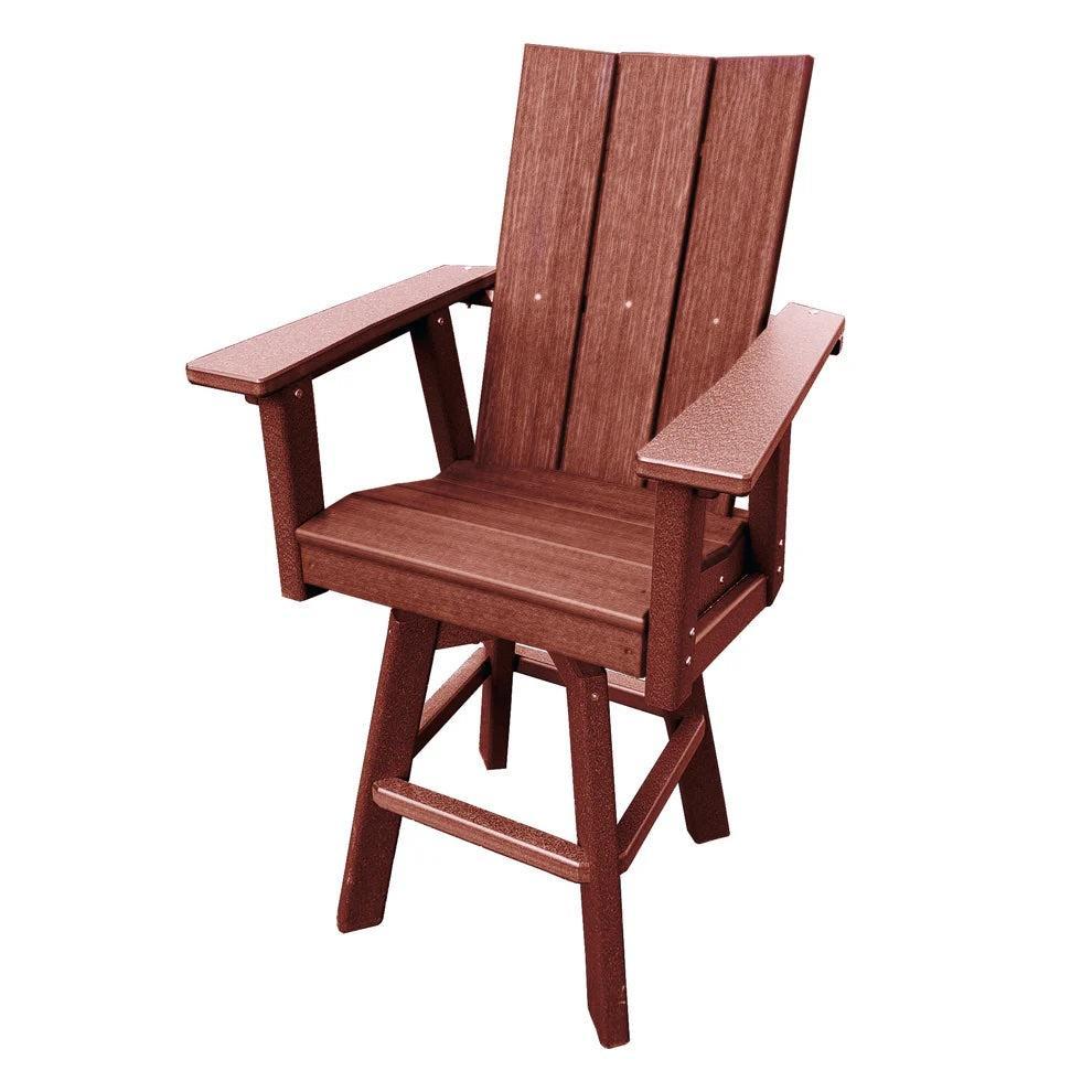 Perfect Choice Furniture Recycled Plastic Stanton Swivel Arm Chair (BAR HEIGHT) - LEAD TIME TO SHIP 5 WEEKS OR LESS