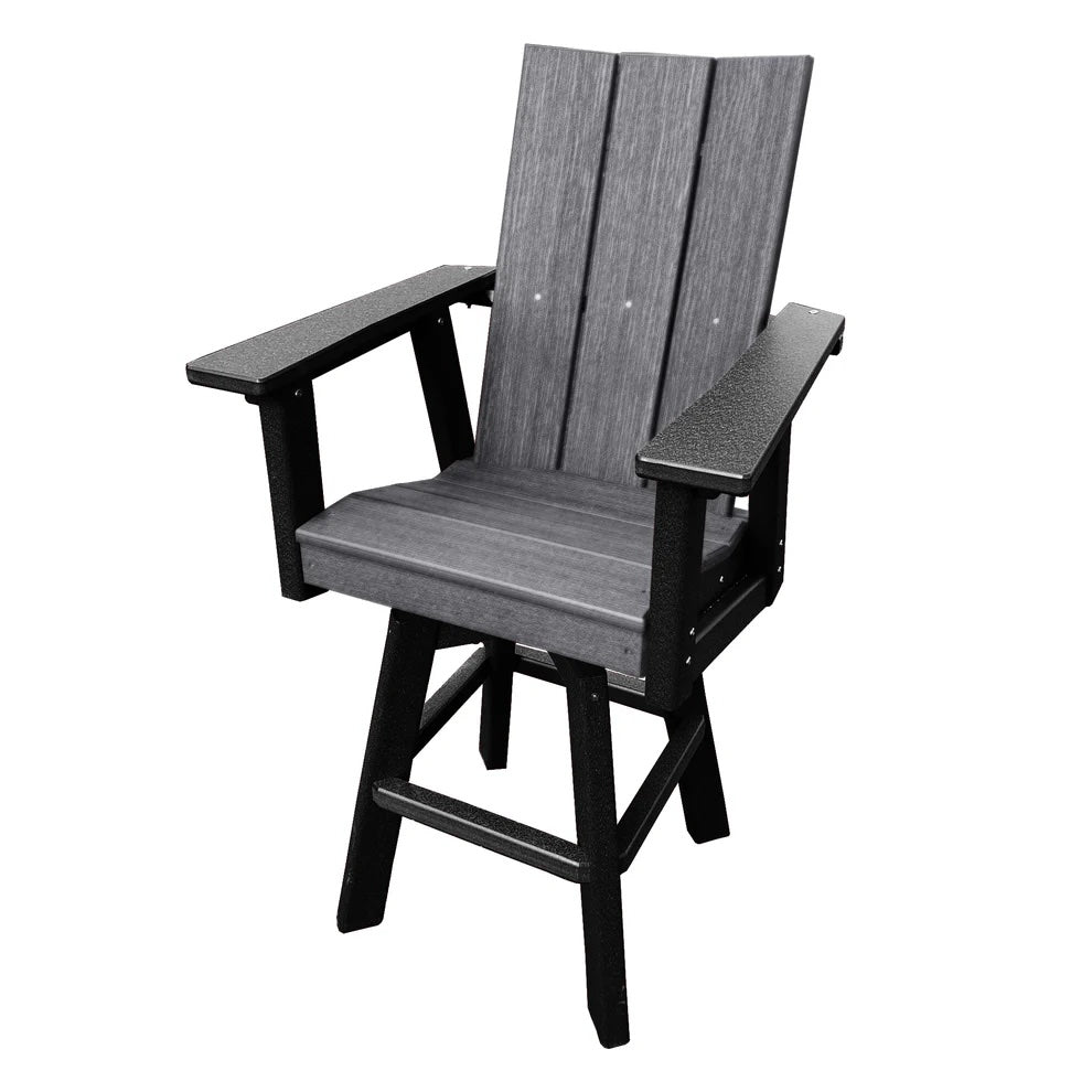 Perfect Choice Furniture Recycled Plastic Stanton Swivel Arm Chair (BAR HEIGHT) - LEAD TIME TO SHIP 5 WEEKS OR LESS