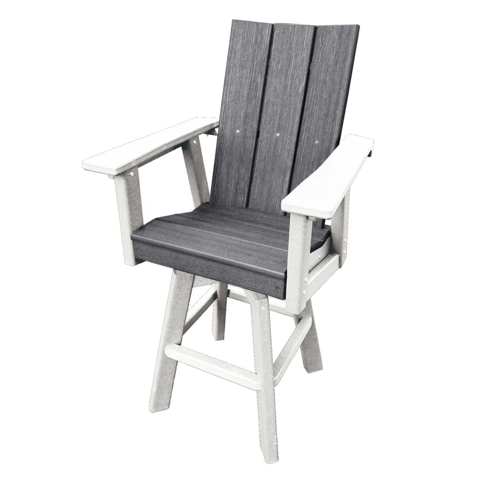 Perfect Choice Furniture Recycled Plastic Stanton Swivel Arm Chair (BAR HEIGHT) - LEAD TIME TO SHIP 5 WEEKS OR LESS
