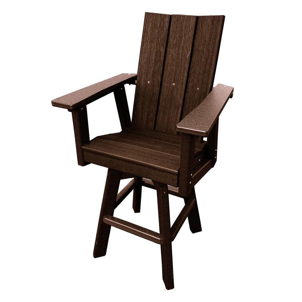 Perfect Choice Furniture Recycled Plastic Stanton Swivel Arm Chair (BAR HEIGHT) - LEAD TIME TO SHIP 5 WEEKS OR LESS