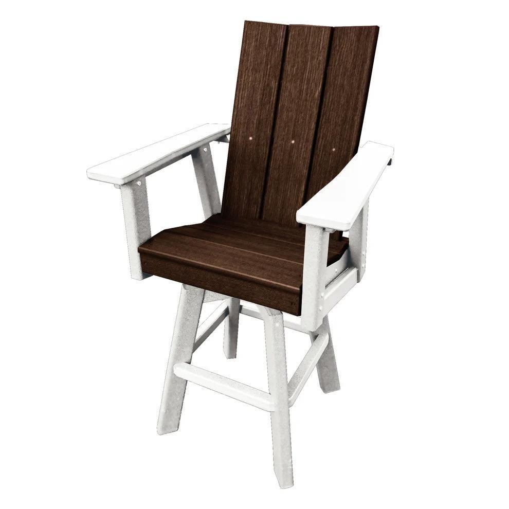 Perfect Choice Furniture Recycled Plastic Stanton Swivel Arm Chair (BAR HEIGHT) - LEAD TIME TO SHIP 5 WEEKS OR LESS