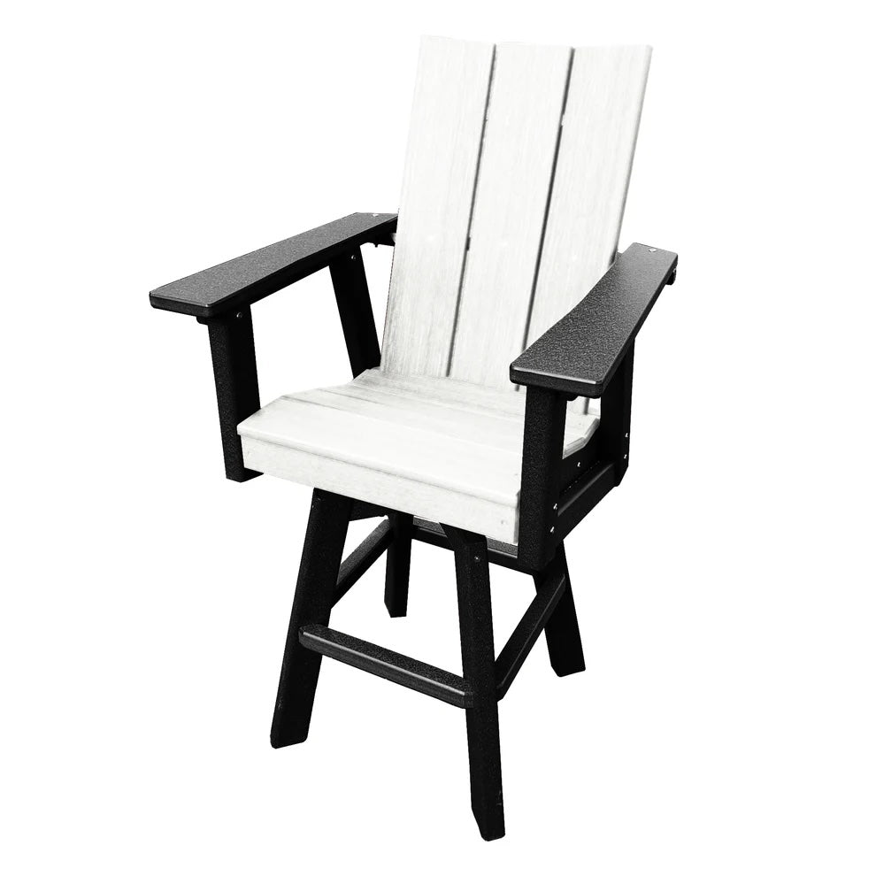 Perfect Choice Furniture Recycled Plastic Stanton Swivel Arm Chair (BAR HEIGHT) - LEAD TIME TO SHIP 5 WEEKS OR LESS
