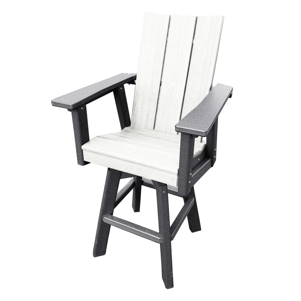 Perfect Choice Furniture Recycled Plastic Stanton Swivel Arm Chair (BAR HEIGHT) - LEAD TIME TO SHIP 5 WEEKS OR LESS