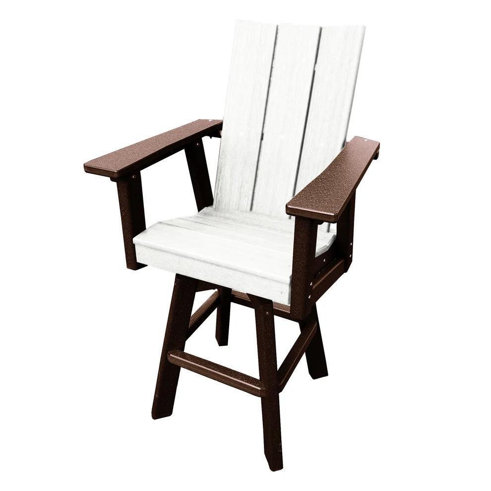 Perfect Choice Furniture Recycled Plastic Stanton Swivel Arm Chair (BAR HEIGHT) - LEAD TIME TO SHIP 5 WEEKS OR LESS