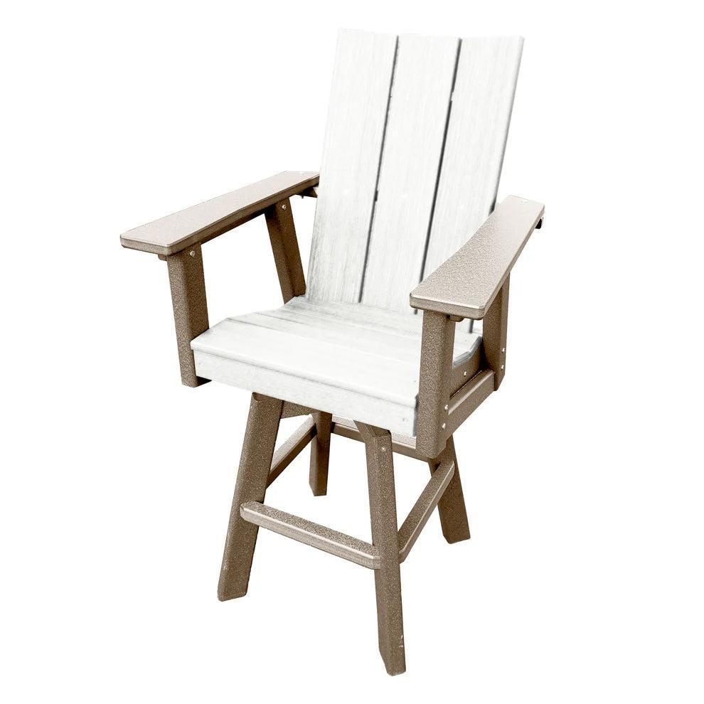 Perfect Choice Furniture Recycled Plastic Stanton Swivel Arm Chair (BAR HEIGHT) - LEAD TIME TO SHIP 5 WEEKS OR LESS