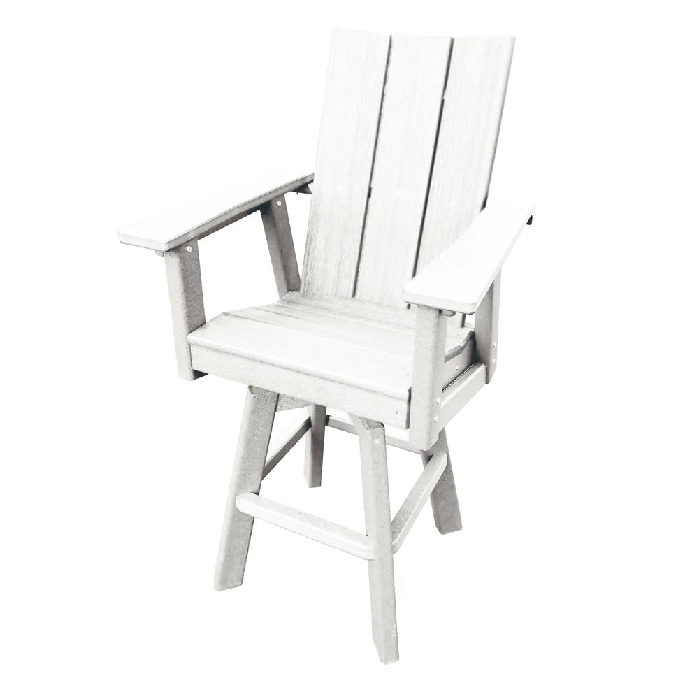 Perfect Choice Furniture Recycled Plastic Stanton Swivel Arm Chair (BAR HEIGHT) - LEAD TIME TO SHIP 5 WEEKS OR LESS