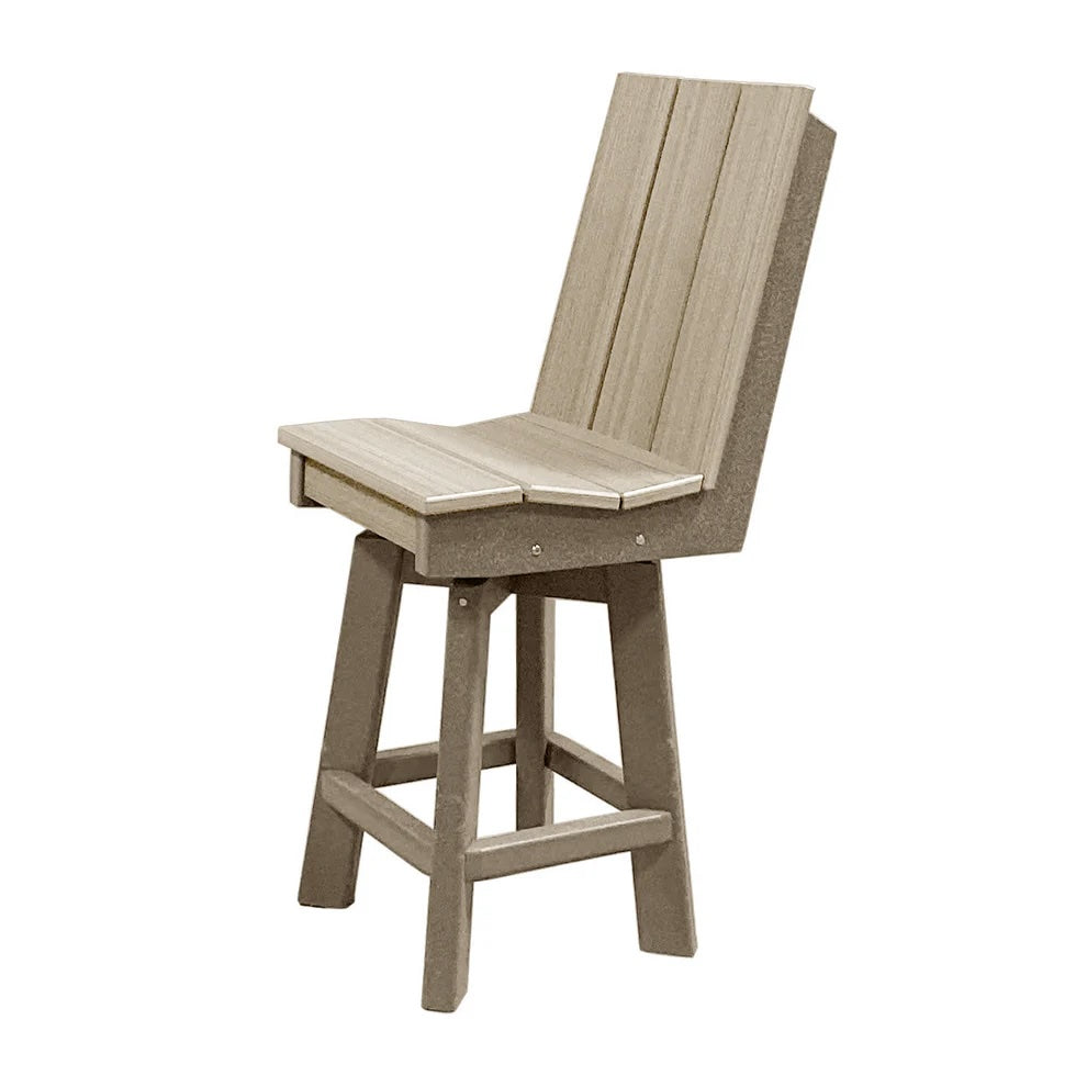 Perfect Choice Furniture Recycled Plastic Stanton Swivel Counter Height Armless Chair (COUNTER HEIGHT)  - LEAD TIME TO SHIP 4 WEEKS OR LESS