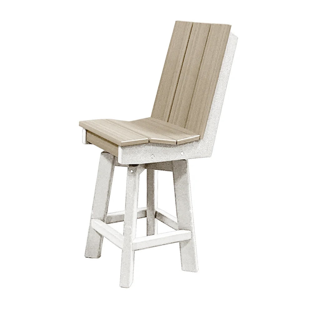 Perfect Choice Furniture Recycled Plastic Stanton Swivel Counter Height Armless Chair (COUNTER HEIGHT)  - LEAD TIME TO SHIP 4 WEEKS OR LESS