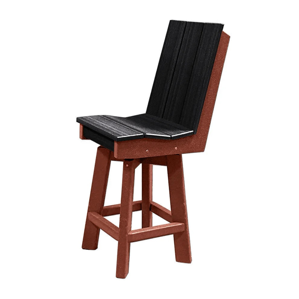 Perfect Choice Furniture Recycled Plastic Stanton Swivel Counter Height Armless Chair (COUNTER HEIGHT)  - LEAD TIME TO SHIP 4 WEEKS OR LESS