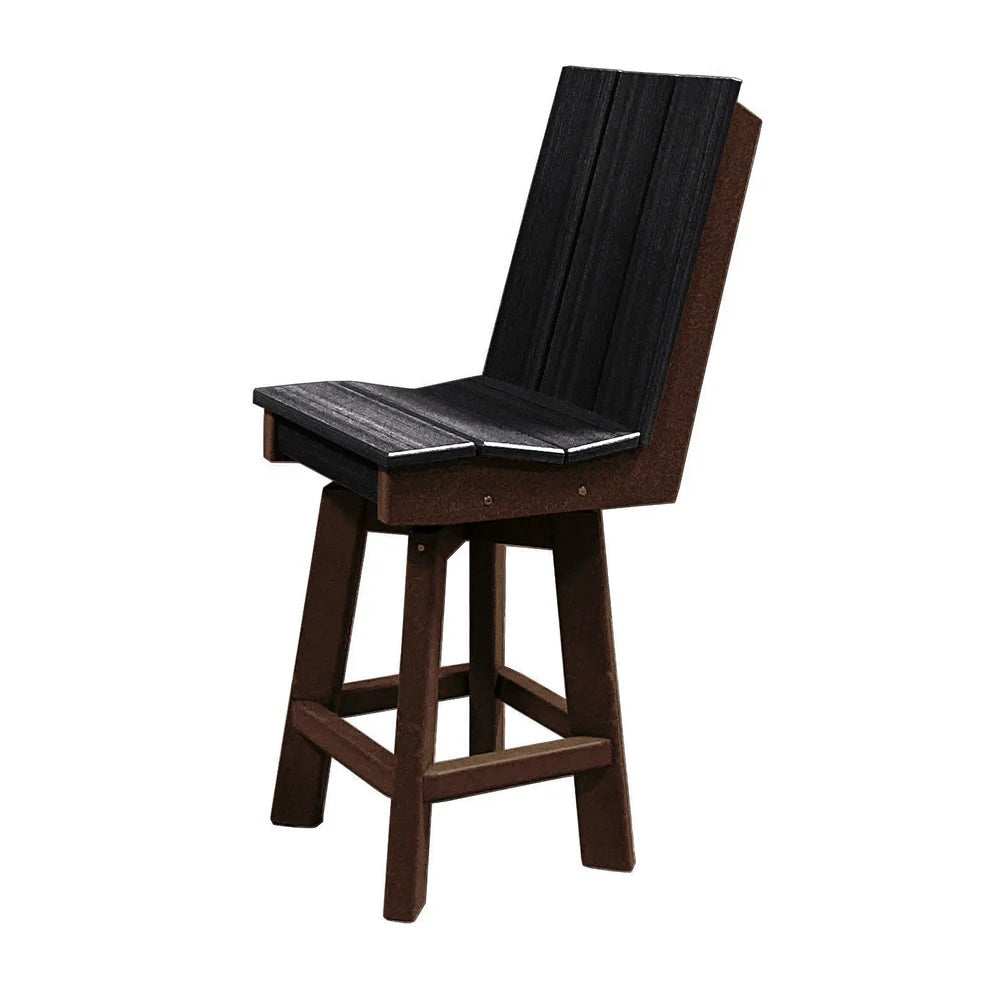 Perfect Choice Furniture Recycled Plastic Stanton Swivel Counter Height Armless Chair (COUNTER HEIGHT)  - LEAD TIME TO SHIP 4 WEEKS OR LESS