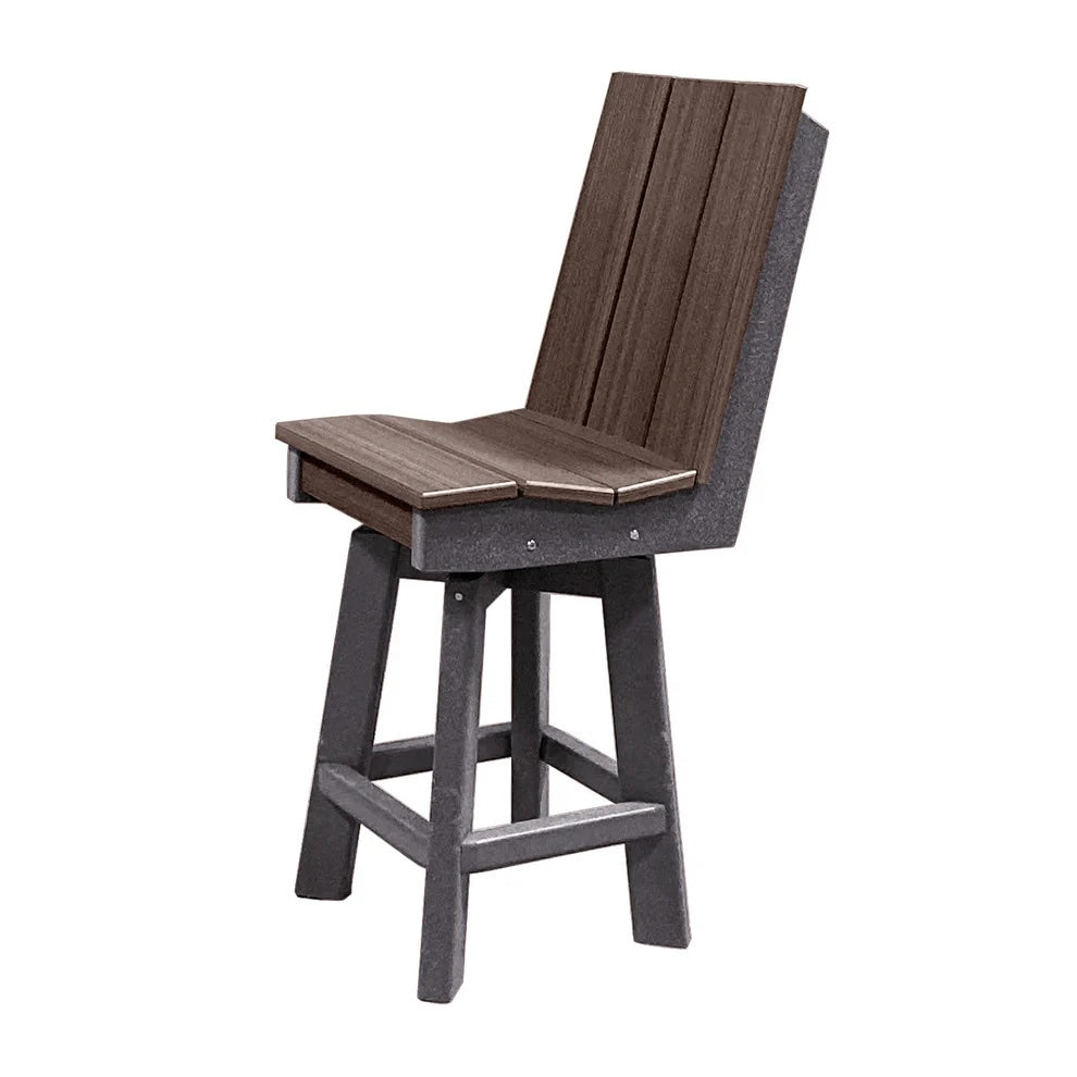 Perfect Choice Furniture Recycled Plastic Stanton Swivel Counter Height Armless Chair (COUNTER HEIGHT)  - LEAD TIME TO SHIP 4 WEEKS OR LESS