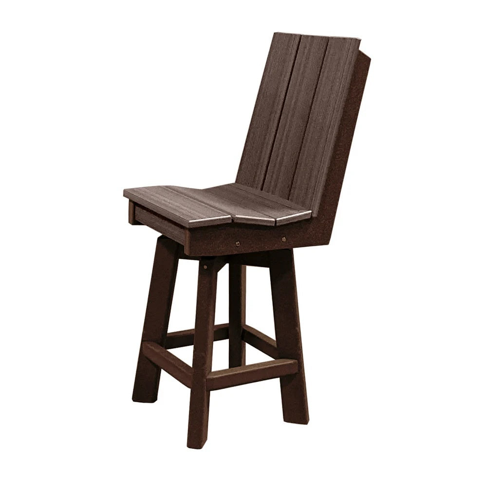 Perfect Choice Furniture Recycled Plastic Stanton Swivel Counter Height Armless Chair (COUNTER HEIGHT)  - LEAD TIME TO SHIP 4 WEEKS OR LESS