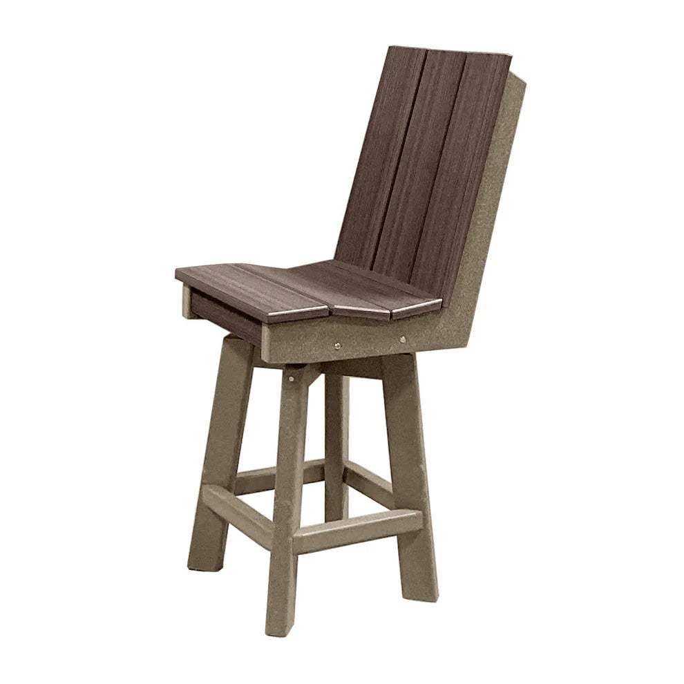 Perfect Choice Furniture Recycled Plastic Stanton Swivel Counter Height Armless Chair (COUNTER HEIGHT)  - LEAD TIME TO SHIP 4 WEEKS OR LESS