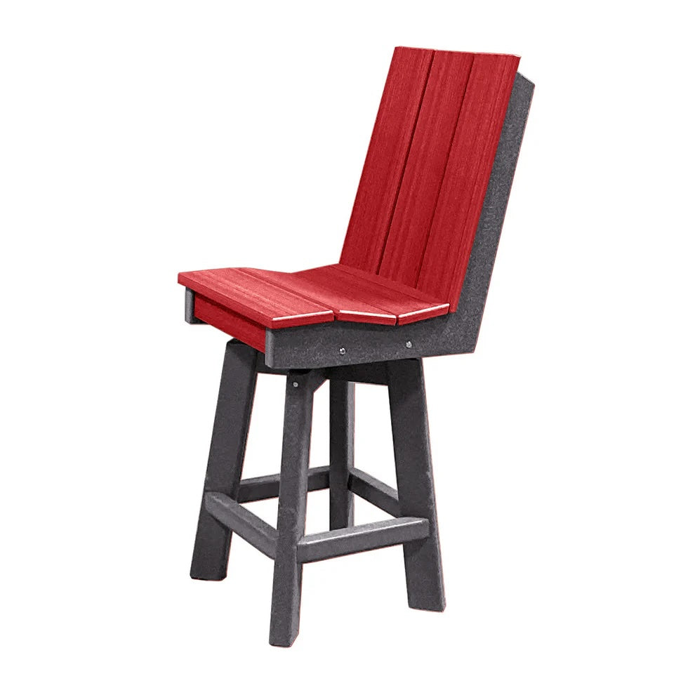 Perfect Choice Furniture Recycled Plastic Stanton Swivel Counter Height Armless Chair (COUNTER HEIGHT)  - LEAD TIME TO SHIP 4 WEEKS OR LESS