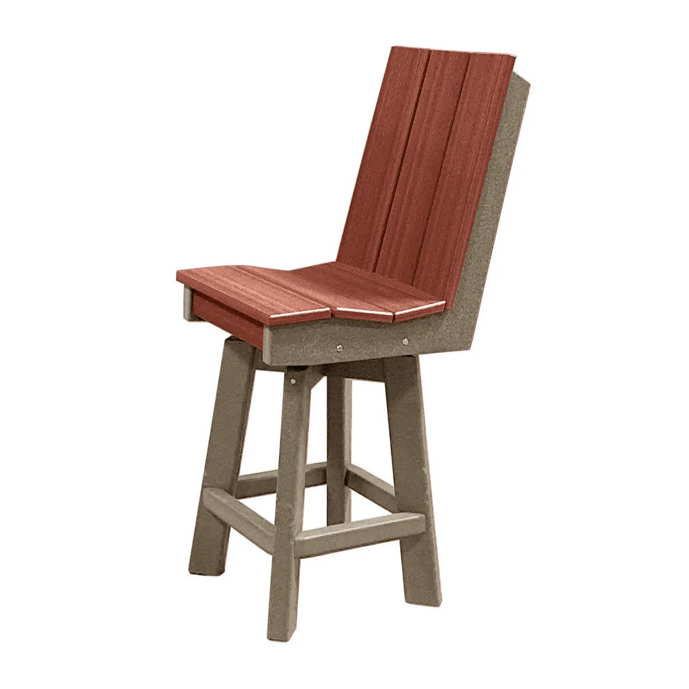 Perfect Choice Furniture Recycled Plastic Stanton Swivel Counter Height Armless Chair (COUNTER HEIGHT)  - LEAD TIME TO SHIP 4 WEEKS OR LESS