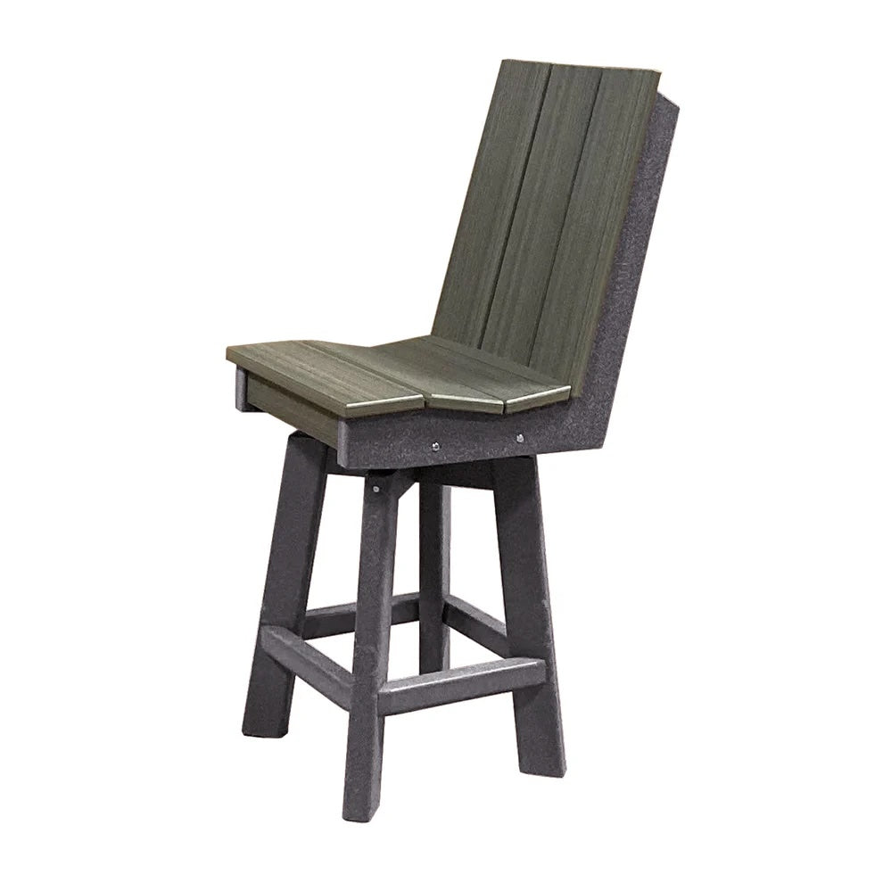 Perfect Choice Furniture Recycled Plastic Stanton Swivel Counter Height Armless Chair (COUNTER HEIGHT)  - LEAD TIME TO SHIP 4 WEEKS OR LESS