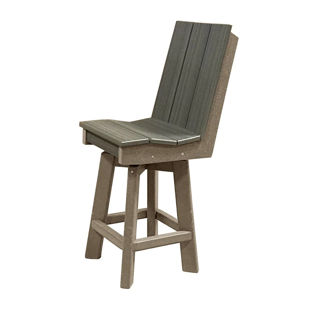 Perfect Choice Furniture Recycled Plastic Stanton Swivel Counter Height Armless Chair (COUNTER HEIGHT)  - LEAD TIME TO SHIP 4 WEEKS OR LESS