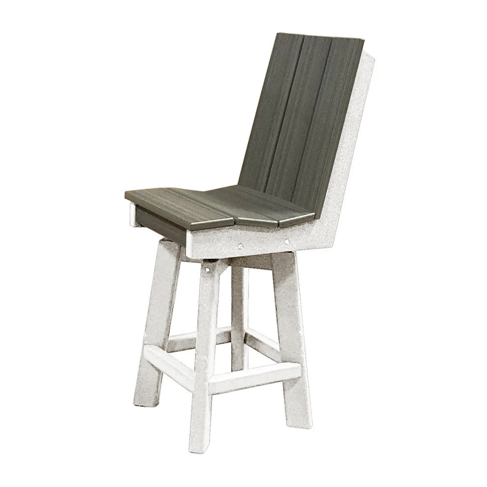 Perfect Choice Furniture Recycled Plastic Stanton Swivel Counter Height Armless Chair (COUNTER HEIGHT)  - LEAD TIME TO SHIP 4 WEEKS OR LESS
