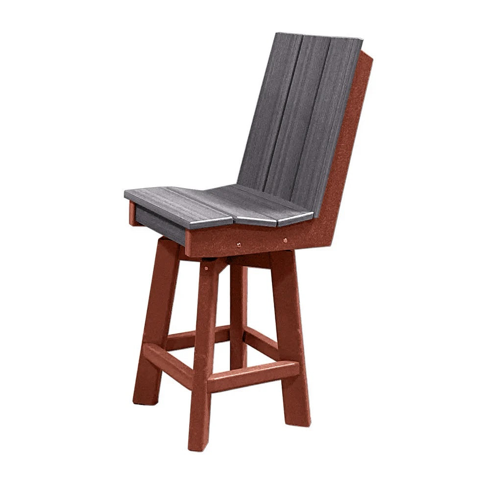 Perfect Choice Furniture Recycled Plastic Stanton Swivel Counter Height Armless Chair (COUNTER HEIGHT)  - LEAD TIME TO SHIP 4 WEEKS OR LESS