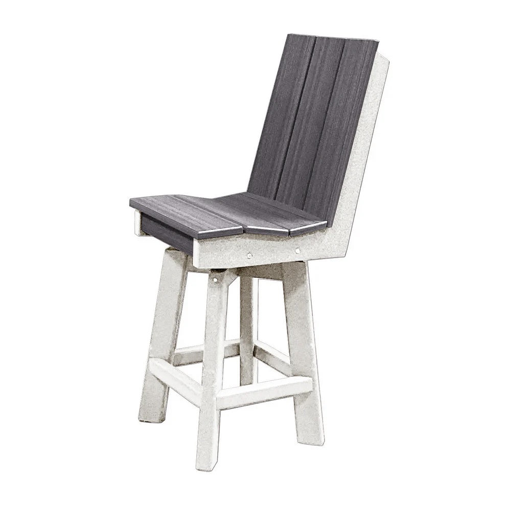 Perfect Choice Furniture Recycled Plastic Stanton Swivel Counter Height Armless Chair (COUNTER HEIGHT)  - LEAD TIME TO SHIP 4 WEEKS OR LESS
