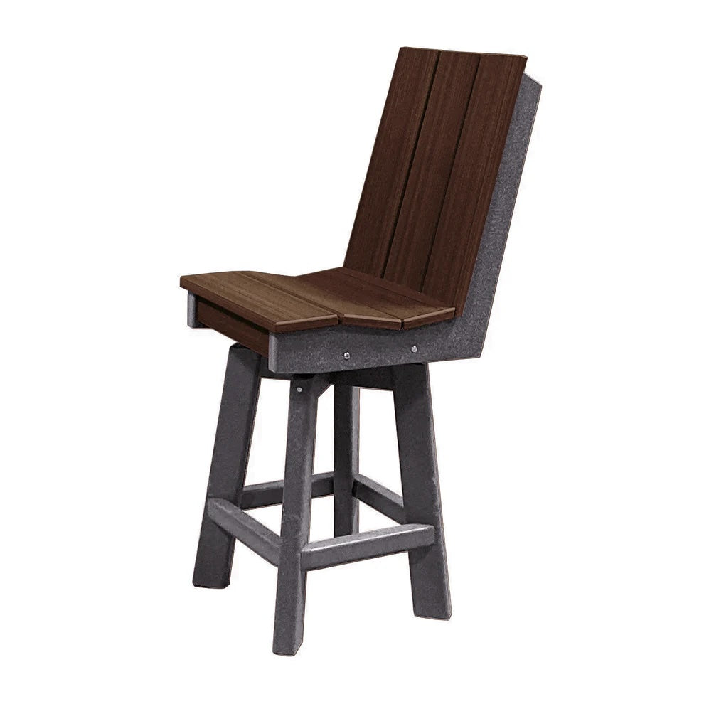 Perfect Choice Furniture Recycled Plastic Stanton Swivel Counter Height Armless Chair (COUNTER HEIGHT)  - LEAD TIME TO SHIP 4 WEEKS OR LESS