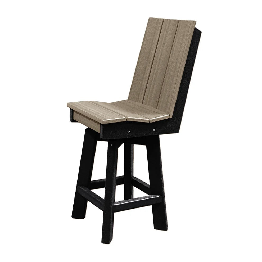 Perfect Choice Furniture Recycled Plastic Stanton Swivel Counter Height Armless Chair (COUNTER HEIGHT)  - LEAD TIME TO SHIP 4 WEEKS OR LESS