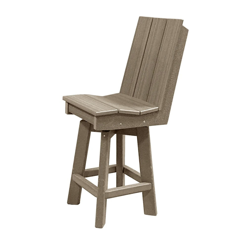 Perfect Choice Furniture Recycled Plastic Stanton Swivel Counter Height Armless Chair (COUNTER HEIGHT)  - LEAD TIME TO SHIP 4 WEEKS OR LESS