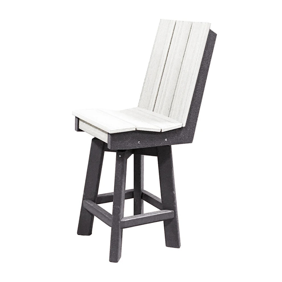 Perfect Choice Furniture Recycled Plastic Stanton Swivel Counter Height Armless Chair (COUNTER HEIGHT)  - LEAD TIME TO SHIP 4 WEEKS OR LESS