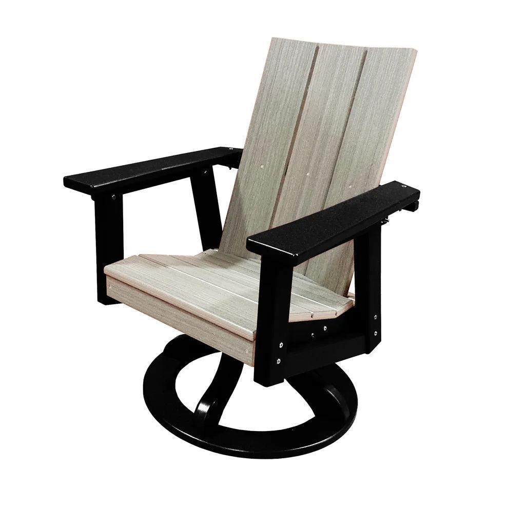 Perfect Choice Furniture Recycled Plastic Stanton Swivel Rocking Dining Arm Chair - LEAD TIME TO SHIP 4 WEEKS OR LESS