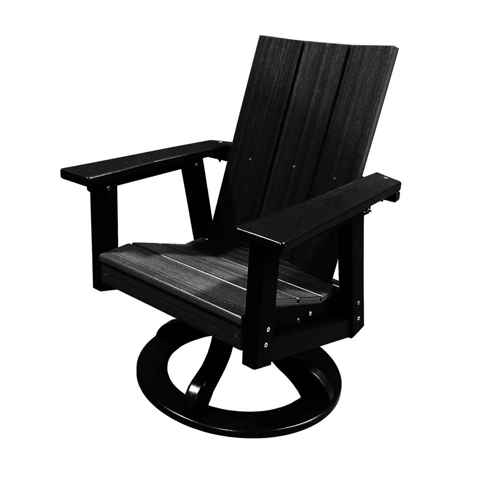 Perfect Choice Furniture Recycled Plastic Stanton Swivel Rocking Dining Arm Chair - LEAD TIME TO SHIP 4 WEEKS OR LESS