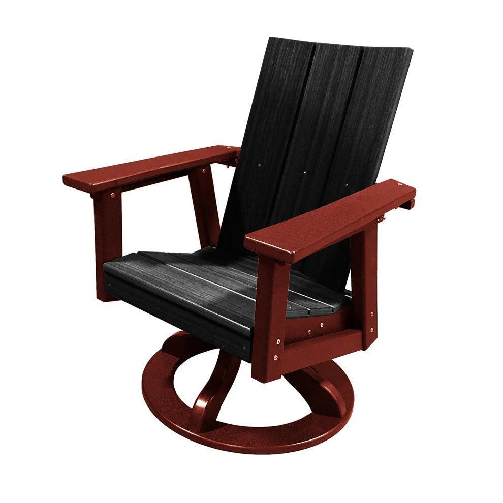 Perfect Choice Furniture Recycled Plastic Stanton Swivel Rocking Dining Arm Chair - LEAD TIME TO SHIP 4 WEEKS OR LESS