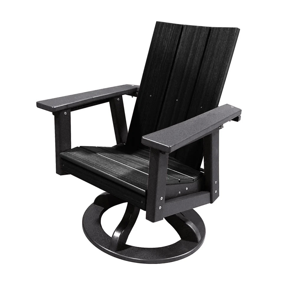 Perfect Choice Furniture Recycled Plastic Stanton Swivel Rocking Dining Arm Chair - LEAD TIME TO SHIP 4 WEEKS OR LESS