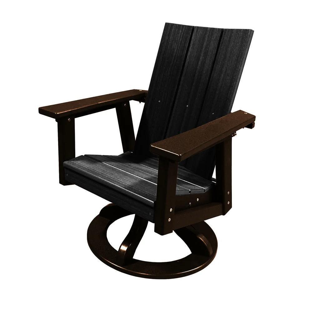 Perfect Choice Furniture Recycled Plastic Stanton Swivel Rocking Dining Arm Chair - LEAD TIME TO SHIP 4 WEEKS OR LESS