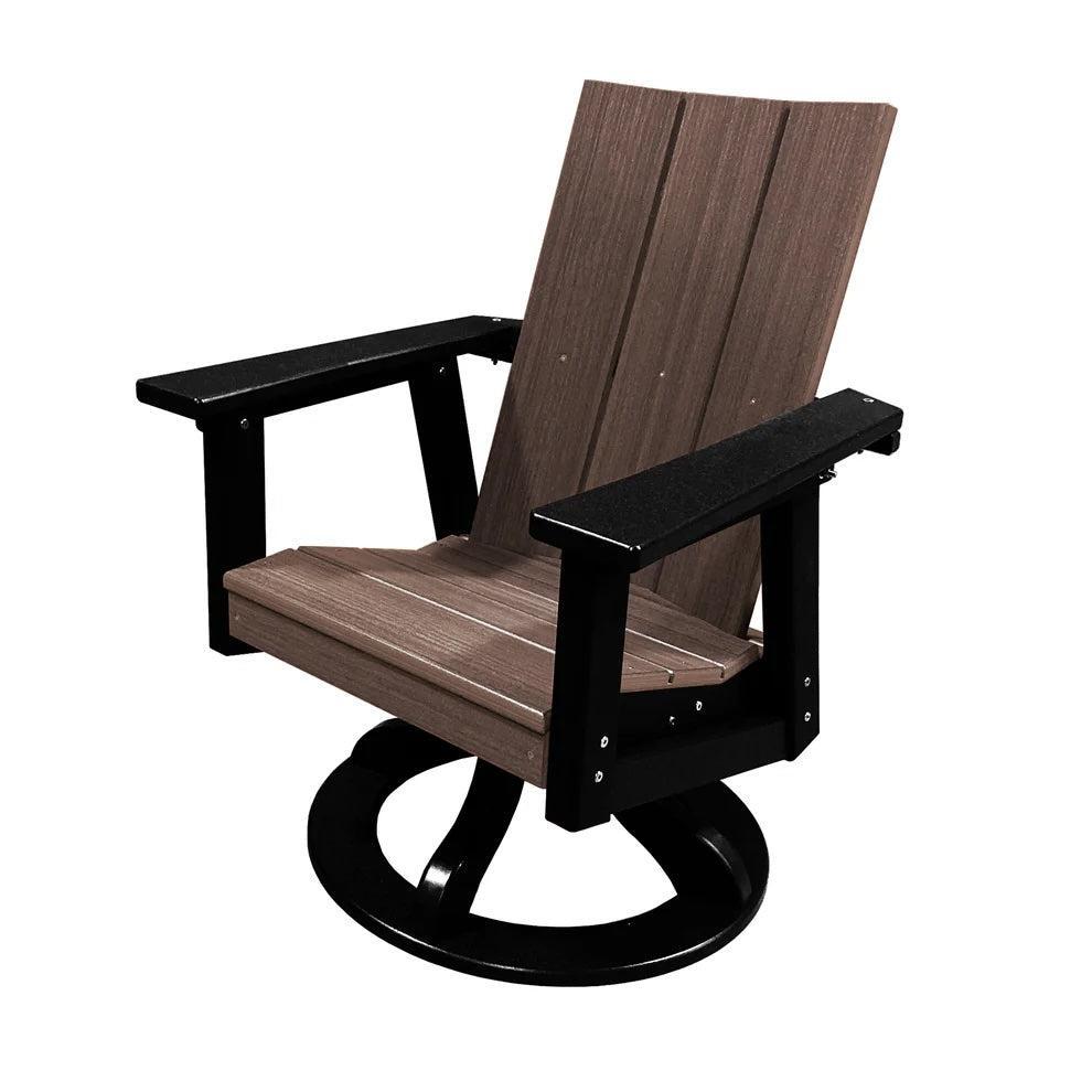 Perfect Choice Furniture Recycled Plastic Stanton Swivel Rocking Dining Arm Chair - LEAD TIME TO SHIP 4 WEEKS OR LESS