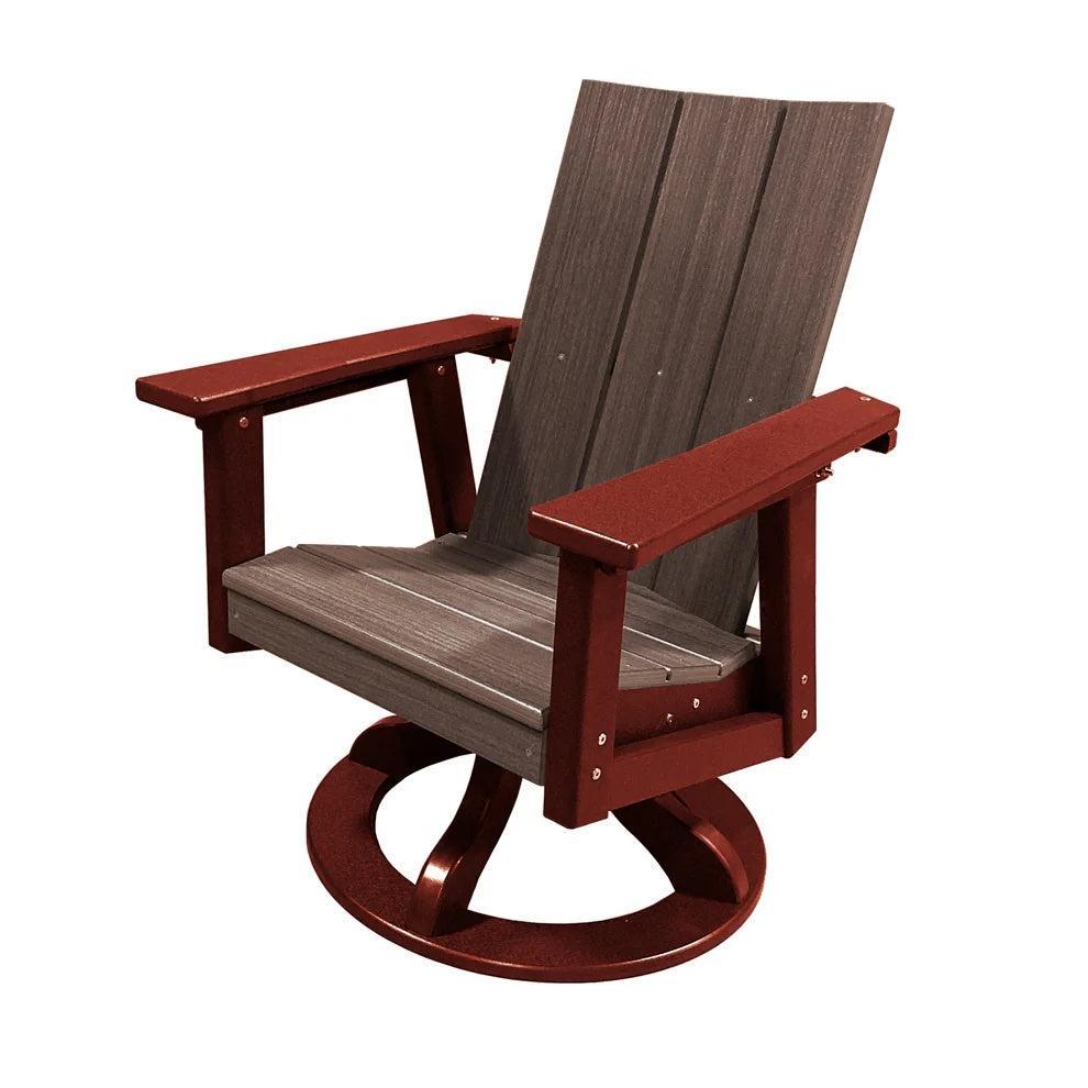 Perfect Choice Furniture Recycled Plastic Stanton Swivel Rocking Dining Arm Chair - LEAD TIME TO SHIP 4 WEEKS OR LESS