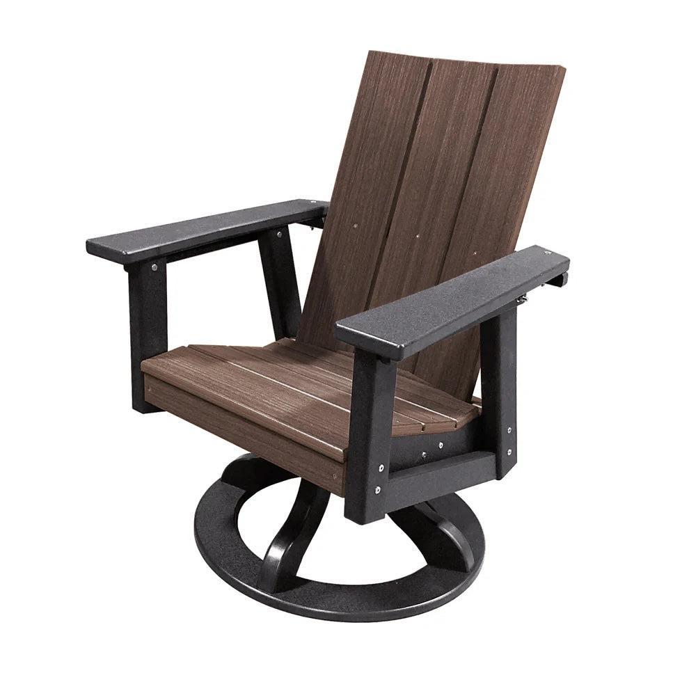 Perfect Choice Furniture Recycled Plastic Stanton Swivel Rocking Dining Arm Chair - LEAD TIME TO SHIP 4 WEEKS OR LESS