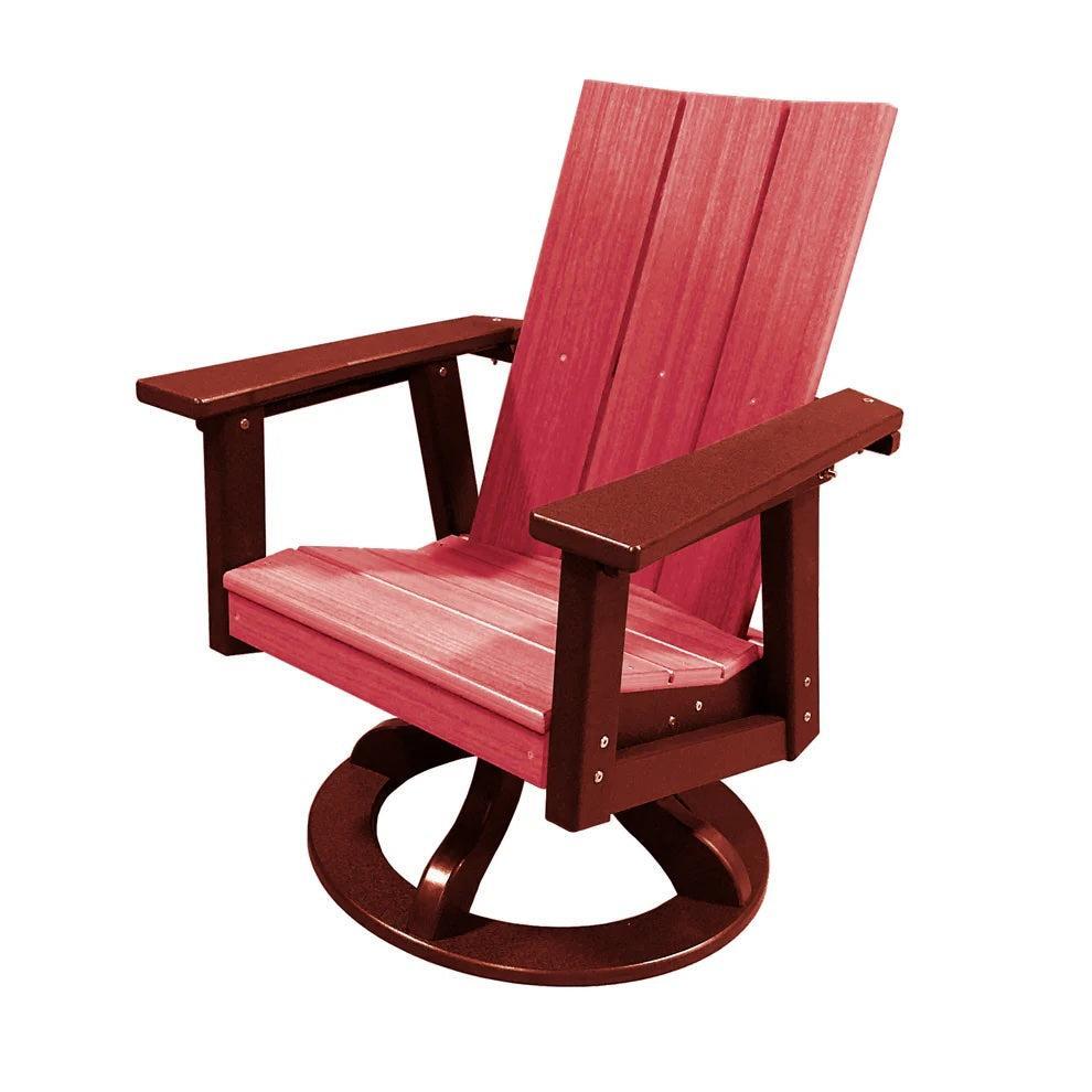 Perfect Choice Furniture Recycled Plastic Stanton Swivel Rocking Dining Arm Chair - LEAD TIME TO SHIP 4 WEEKS OR LESS