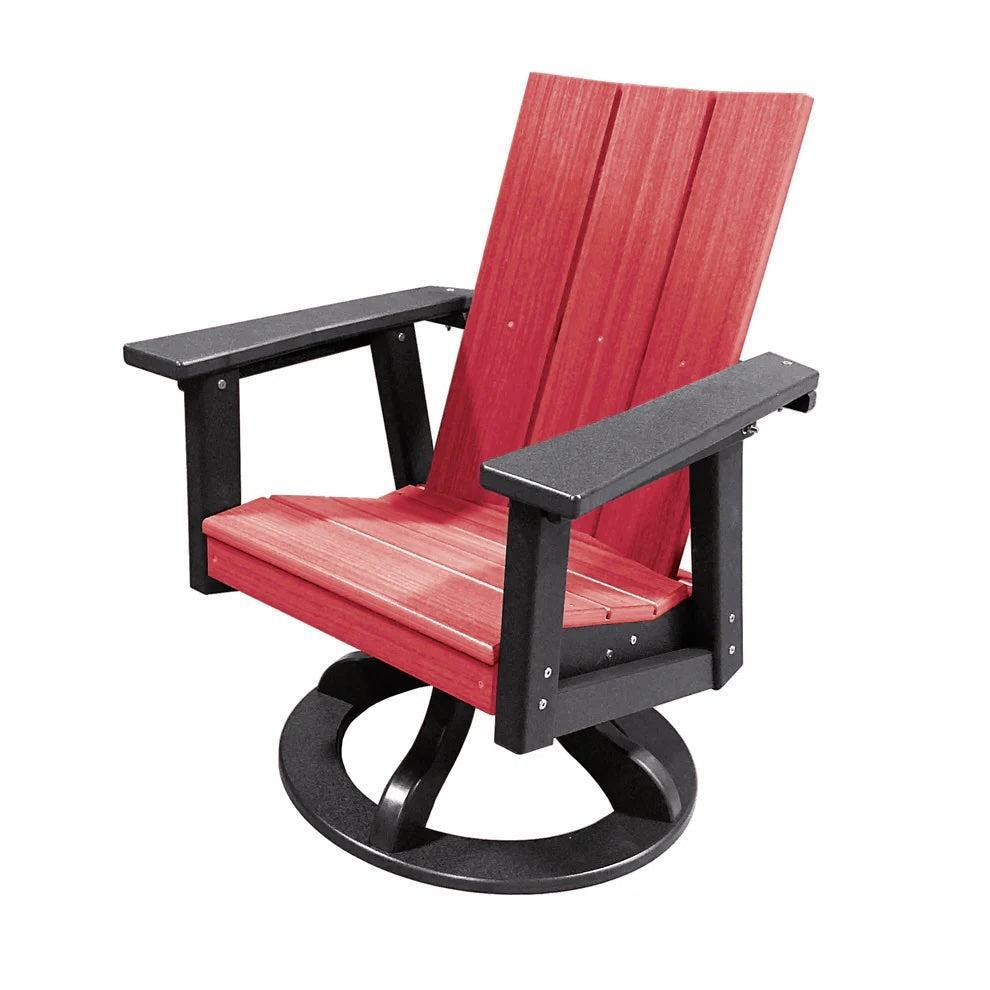 Perfect Choice Furniture Recycled Plastic Stanton Swivel Rocking Dining Arm Chair - LEAD TIME TO SHIP 4 WEEKS OR LESS