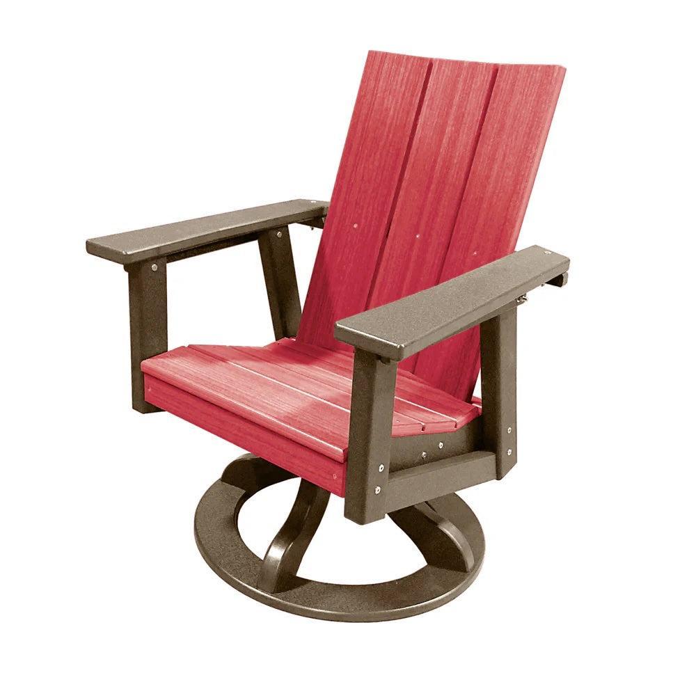 Perfect Choice Furniture Recycled Plastic Stanton Swivel Rocking Dining Arm Chair - LEAD TIME TO SHIP 4 WEEKS OR LESS