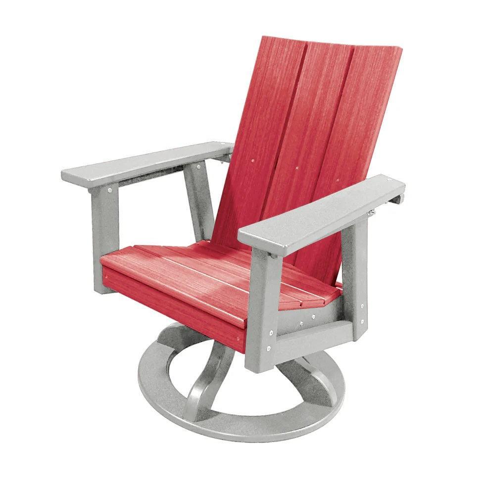 Perfect Choice Furniture Recycled Plastic Stanton Swivel Rocking Dining Arm Chair - LEAD TIME TO SHIP 4 WEEKS OR LESS