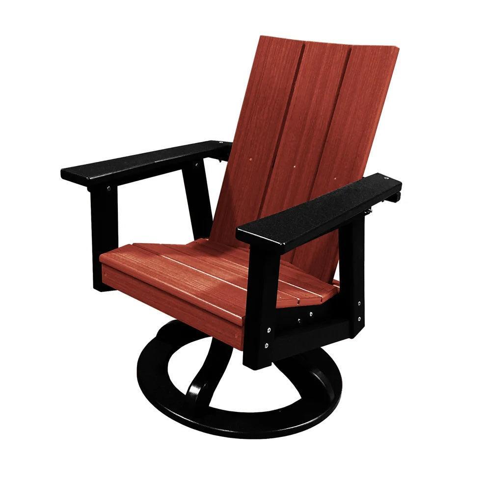 Perfect Choice Furniture Recycled Plastic Stanton Swivel Rocking Dining Arm Chair - LEAD TIME TO SHIP 4 WEEKS OR LESS