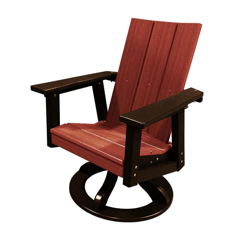 Perfect Choice Furniture Recycled Plastic Stanton Swivel Rocking Dining Arm Chair - LEAD TIME TO SHIP 4 WEEKS OR LESS