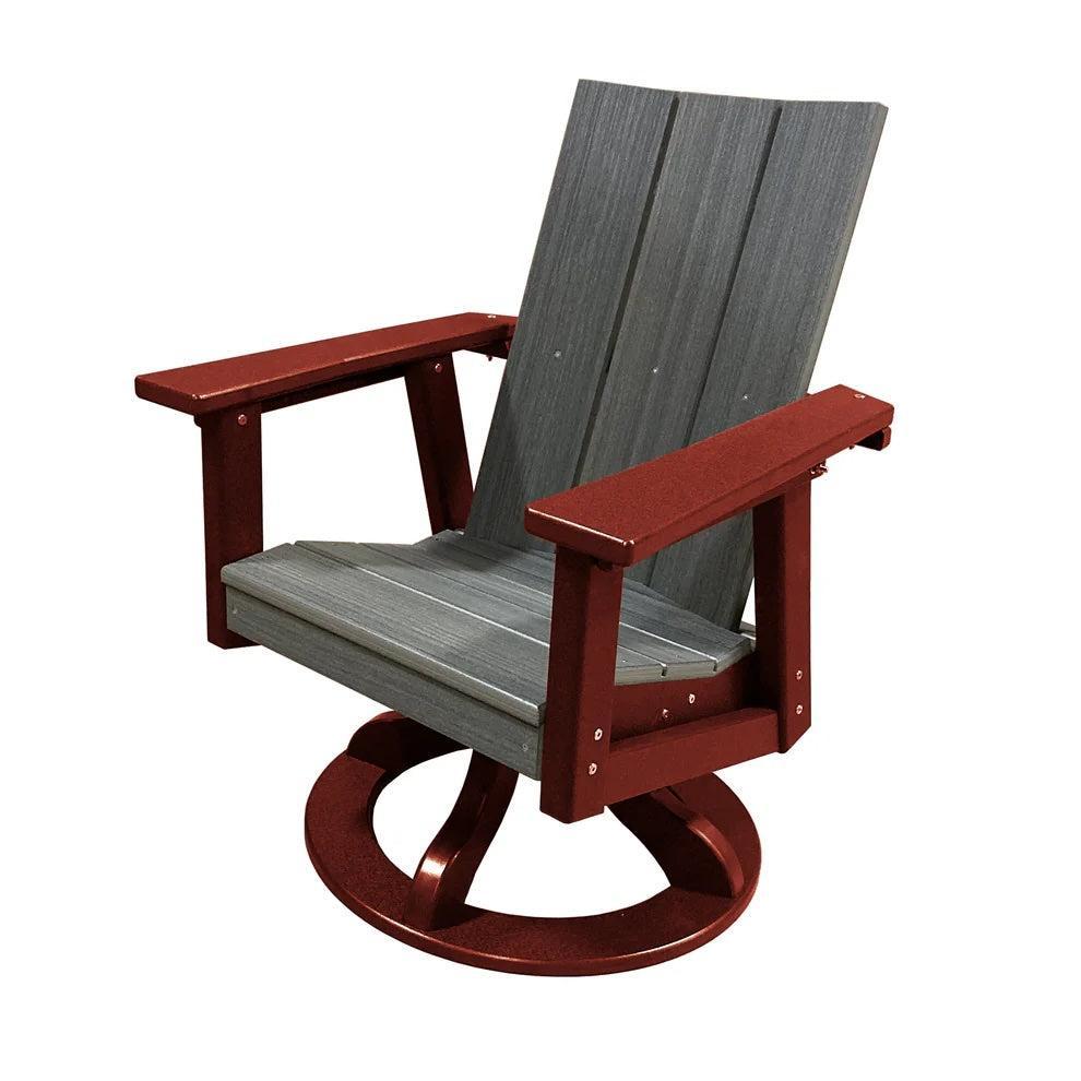 Perfect Choice Furniture Recycled Plastic Stanton Swivel Rocking Dining Arm Chair - LEAD TIME TO SHIP 4 WEEKS OR LESS