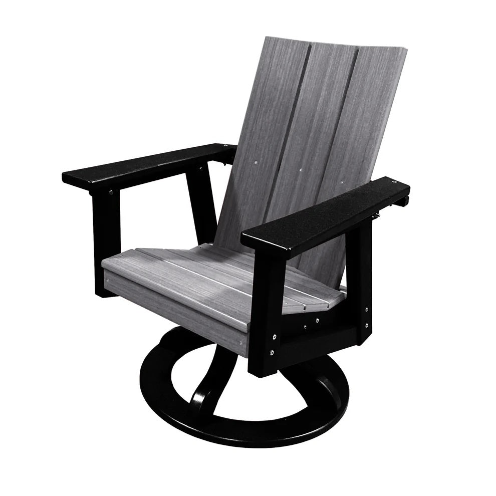 Perfect Choice Furniture Recycled Plastic Stanton Swivel Rocking Dining Arm Chair - LEAD TIME TO SHIP 4 WEEKS OR LESS