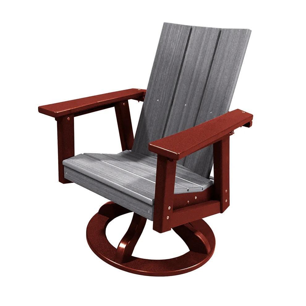 Perfect Choice Furniture Recycled Plastic Stanton Swivel Rocking Dining Arm Chair - LEAD TIME TO SHIP 4 WEEKS OR LESS