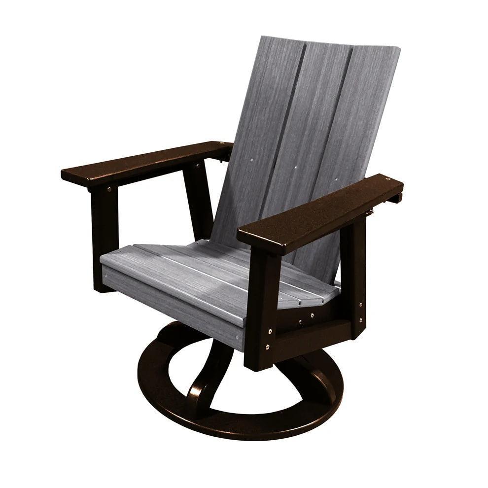 Perfect Choice Furniture Recycled Plastic Stanton Swivel Rocking Dining Arm Chair - LEAD TIME TO SHIP 4 WEEKS OR LESS