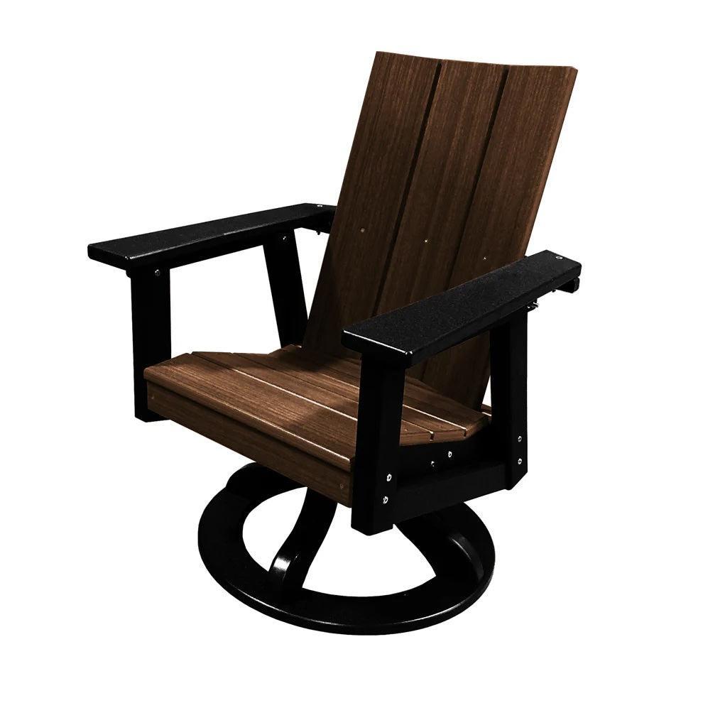 Perfect Choice Furniture Recycled Plastic Stanton Swivel Rocking Dining Arm Chair - LEAD TIME TO SHIP 4 WEEKS OR LESS