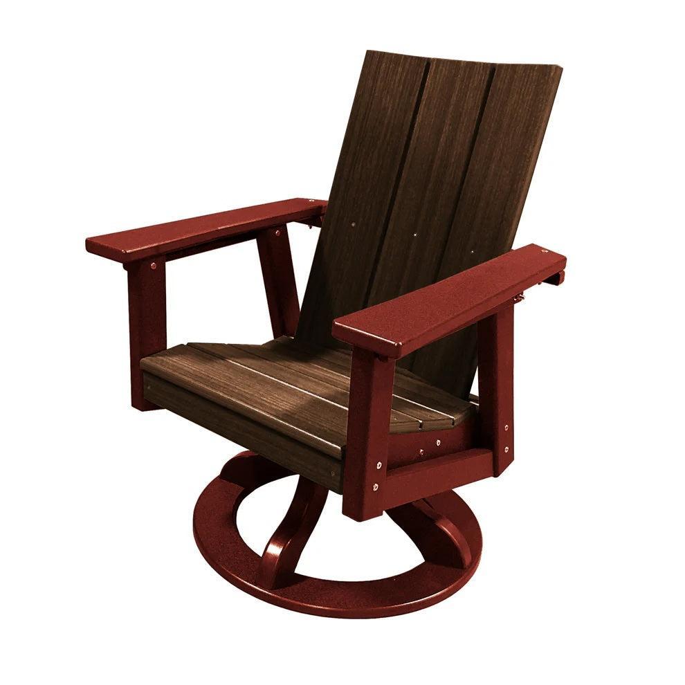 Perfect Choice Furniture Recycled Plastic Stanton Swivel Rocking Dining Arm Chair - LEAD TIME TO SHIP 4 WEEKS OR LESS